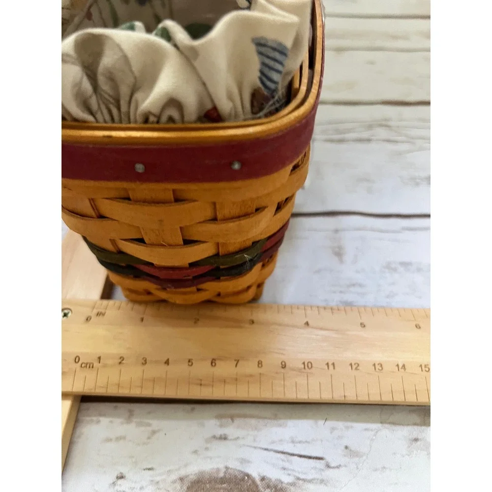 Longaberger Bee Basket Brown 1999 Building Tomorrow Together Small 7.5in
